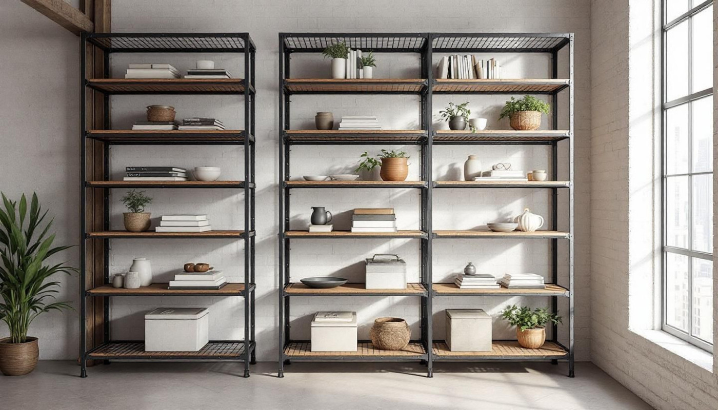 Comment l'étagère métallique réinvente l'organisation intérieure ?